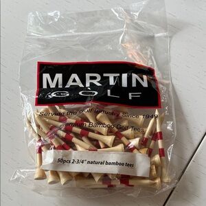 Martin Golf Bamboo Tees